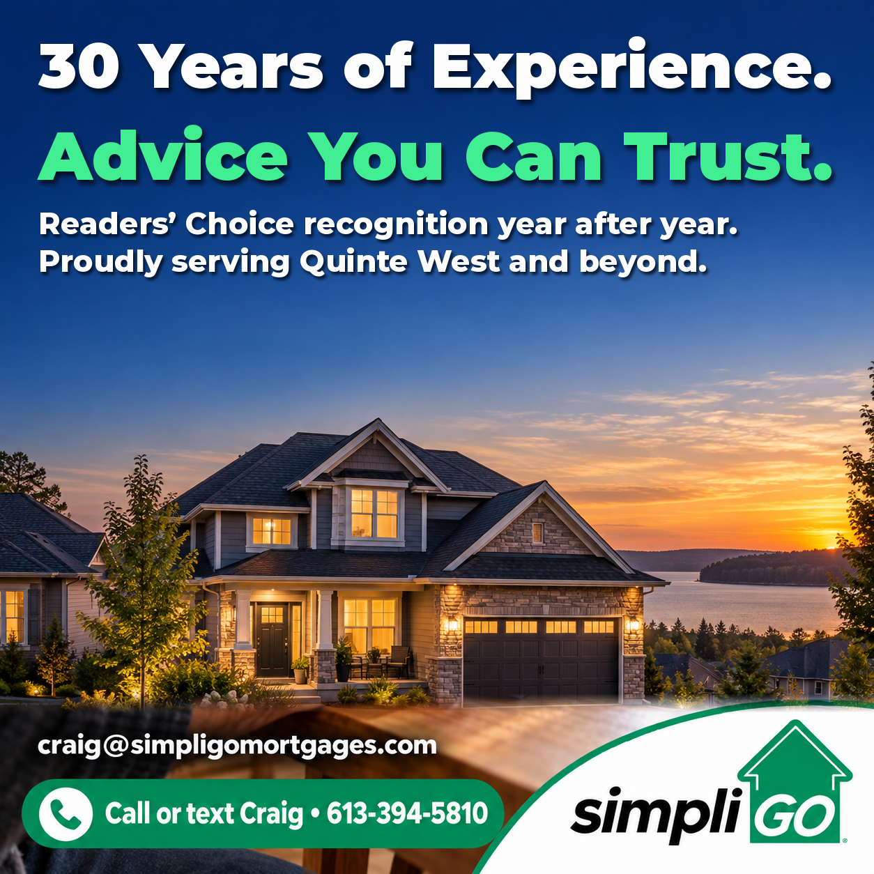 Best mortgage broker in Quinte West
