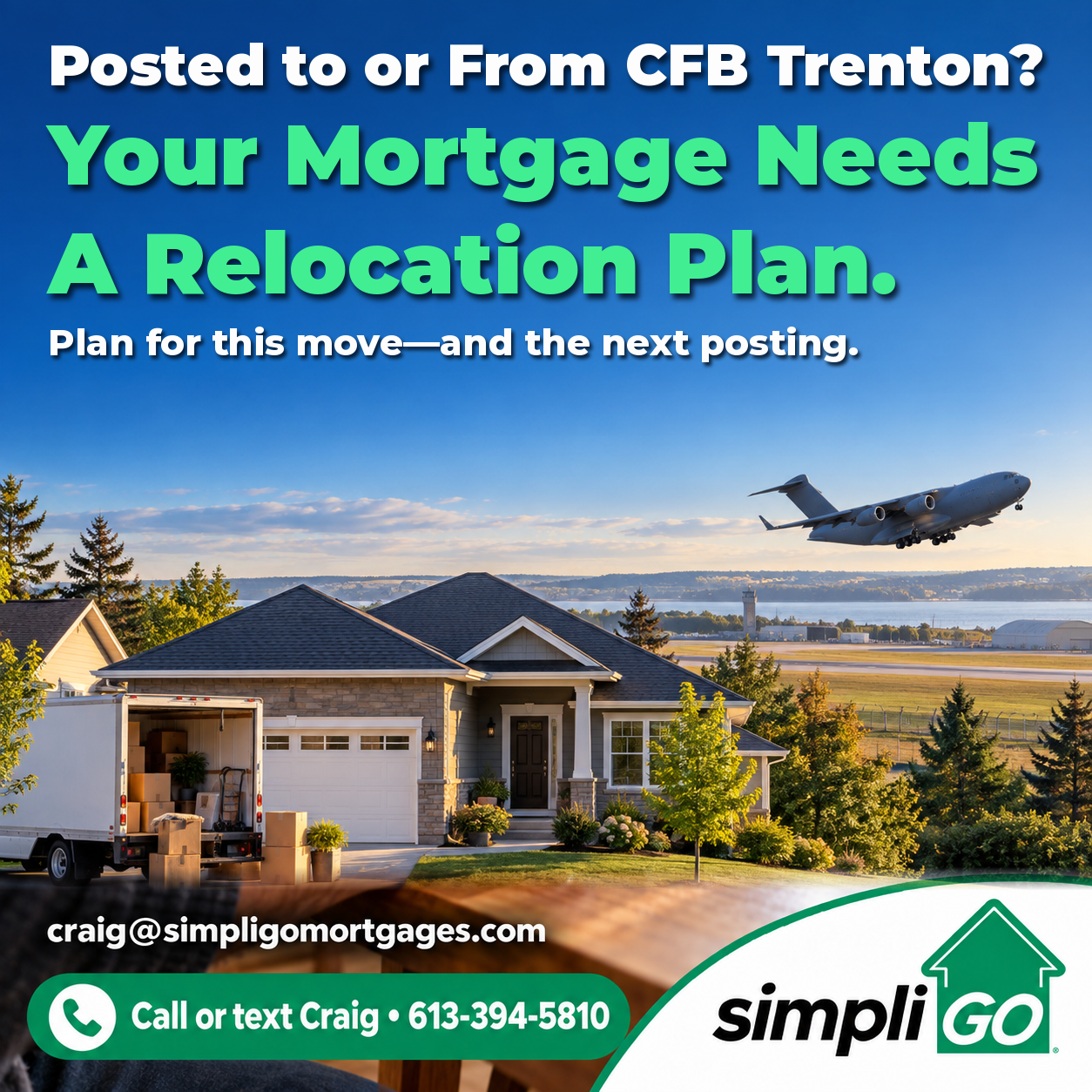 Posted to or From CFB Trenton? Your Mortgage Needs a Relocation Plan